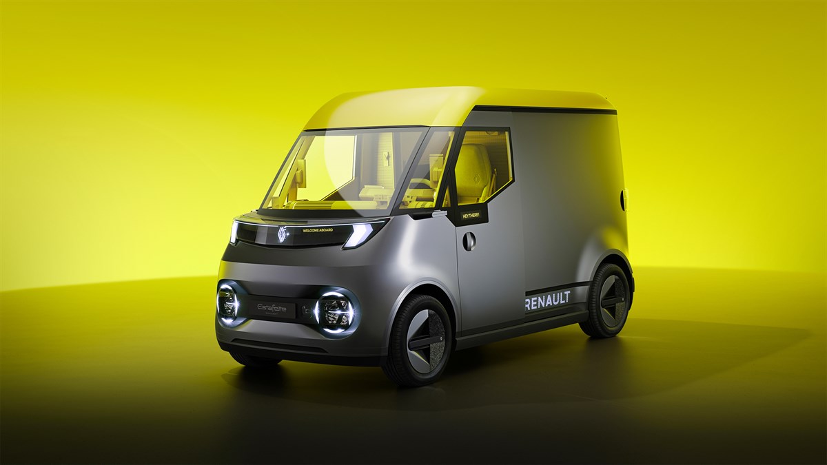 Renault Estafette concept: Električni kombi nadahnut gradovima i profesionalcima koji u njima djeluju